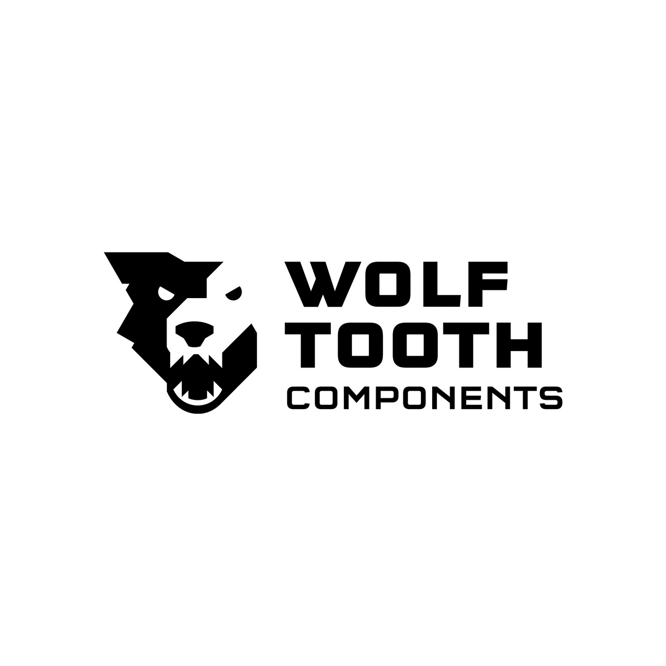 Wolf Tooth horizontal Logo on white background