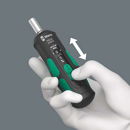 Wera Speed Safe Torque Driver 1 - 3 Nm & Bit Set