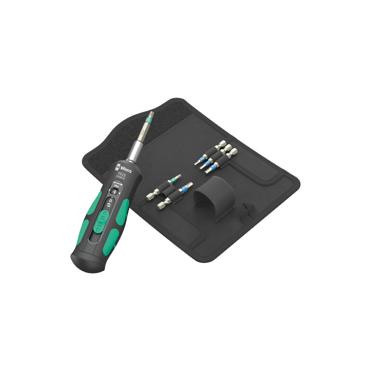 Wera Safe-Torque Speed Torque Driver 2 - 6 Nm & Bit Set